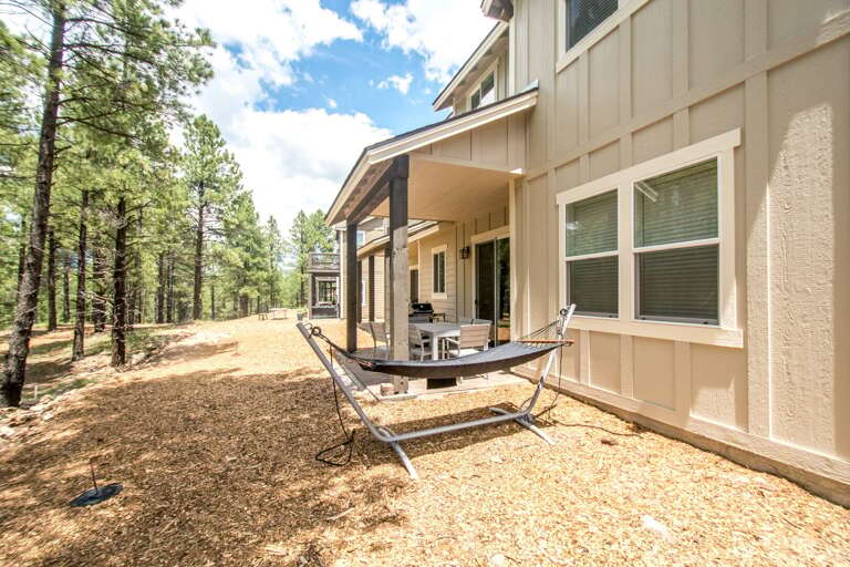 Breathtaking Forest Views: Step outside the covered patio and into your private outdoor space with Ponderosa pines. Hiking trails and sledding fun right at your doorstep! Breathtaking Forest Views: Step outside the covered patio and into your private outdoor space with Ponderosa pines. Hiking trails and sledding fun right at your doorstep!