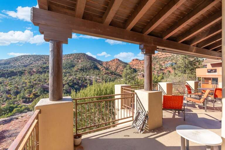 The outdoor patio is designed for relaxation and enjoyment, offering an idyllic space to take in Sedona's stunning landscapes and its mild, year-round climate. The outdoor patio is designed for relaxation and enjoyment, offering an idyllic space to take in Sedona's stunning landscapes and its mild, year-round climate.