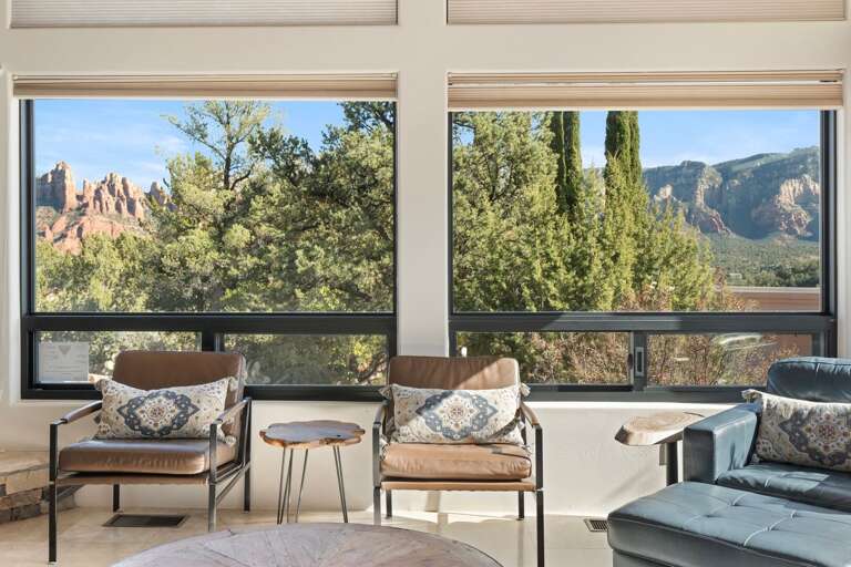 Views from the living room! Views from the living room!