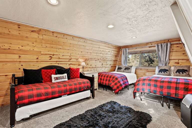 Top Floor -  Bunkroom: 2 Full Beds, Twin Day Bed & Trundle  Pop Up, and a Twin Loft Bed - Perfect for kids with its own dedicated bathroom Top Floor -  Bunkroom: 2 Full Beds, Twin Day Bed & Trundle  Pop Up, and a Twin Loft Bed - Perfect for kids with its own dedicated bathroom