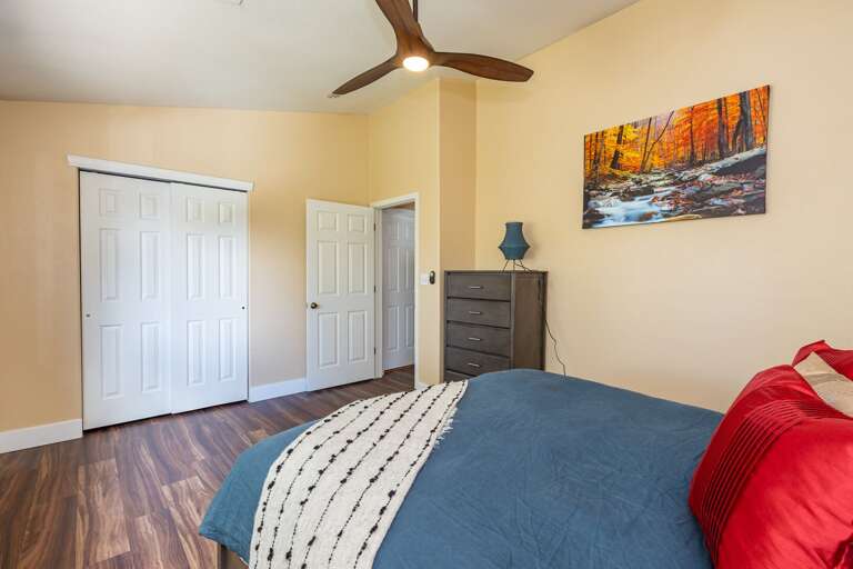 Bedroom 2 – Queen bed, closet, and plenty of space. Bedroom 2 – Queen bed, closet, and plenty of space.