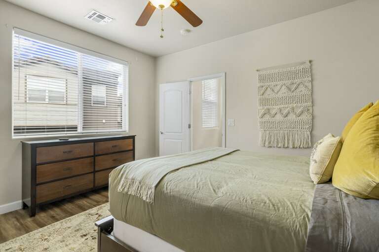 Escape to one of four comfortable bedrooms across three levels. Escape to one of four comfortable bedrooms across three levels.