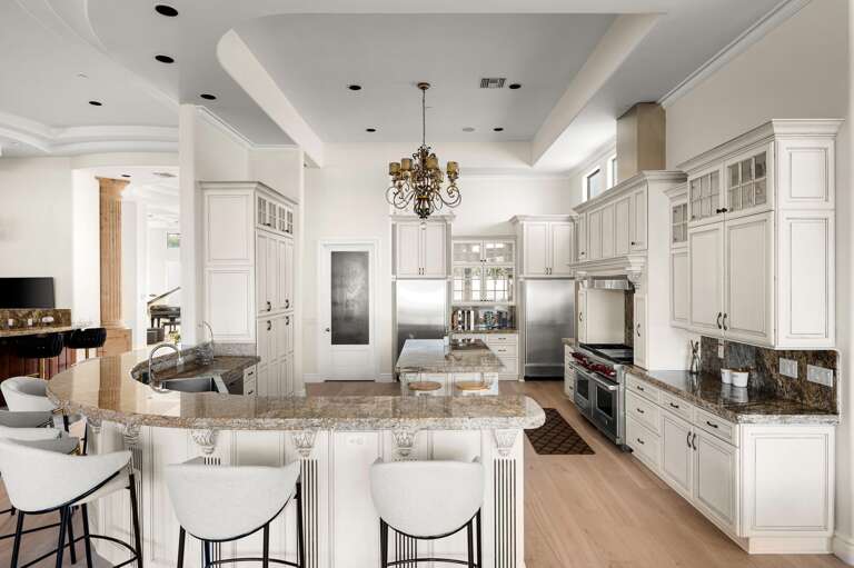 A chef's kitchen A chef's kitchen