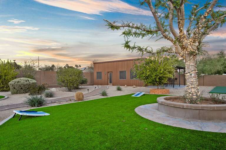 Cornhole Game & Local Flora Cornhole Game & Local Flora