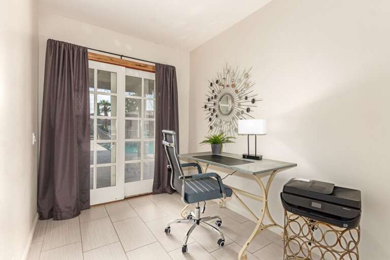 Dedicated Workspace & Printer Dedicated Workspace & Printer