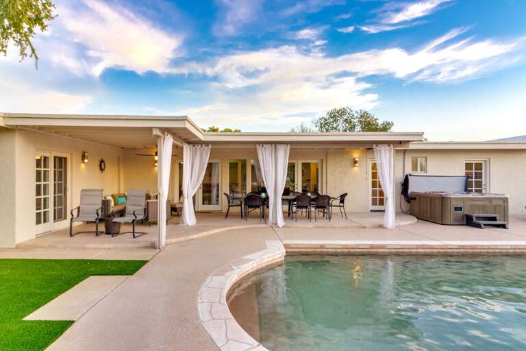 Pool, Hot Tub & Outdoor Seating Pool, Hot Tub & Outdoor Seating