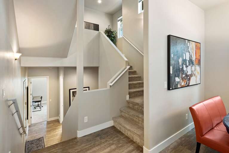 This is a multi-level home.