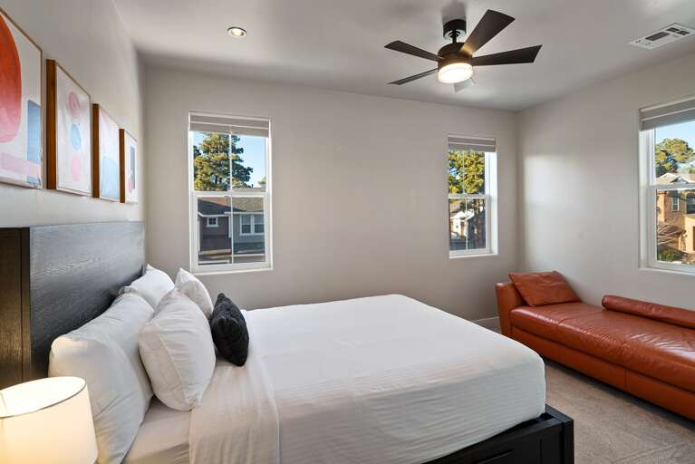 Prepare for your day on the chaise lounge.