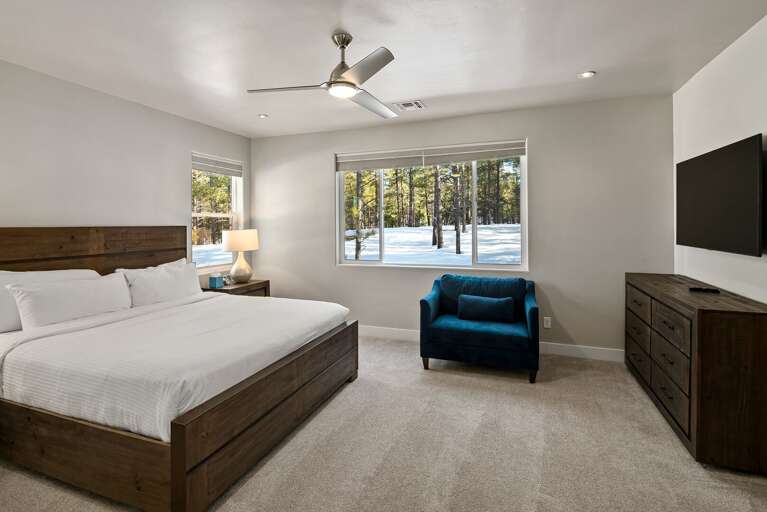 Upstairs master bedroom