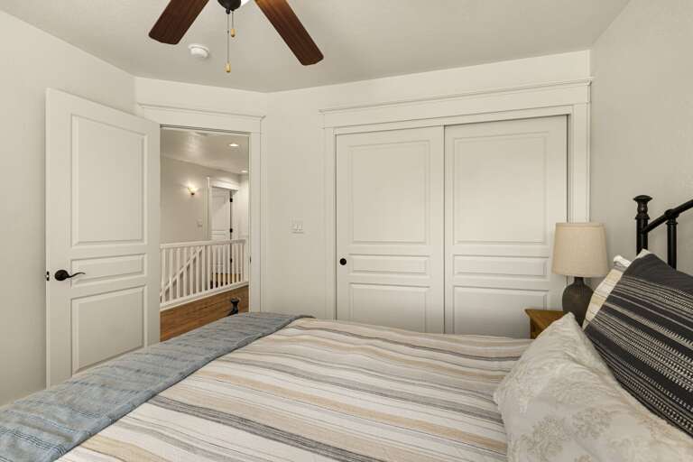 Second Bedroom – Queen bed for restful sleep. Second Bedroom – Queen bed for restful sleep.