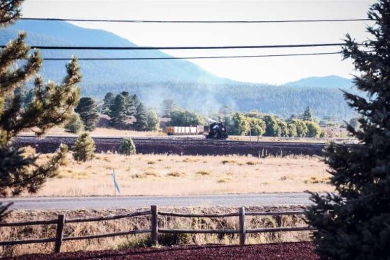 Grand Canyon Railway Depot – Just a 10-minute walk across the road via a charming railway path, this historic depot offers scenic train rides to the Grand Canyon.