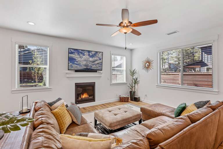 The heart of the home is the open-concept living area, perfect for relaxation and entertainment. The heart of the home is the open-concept living area, perfect for relaxation and entertainment.