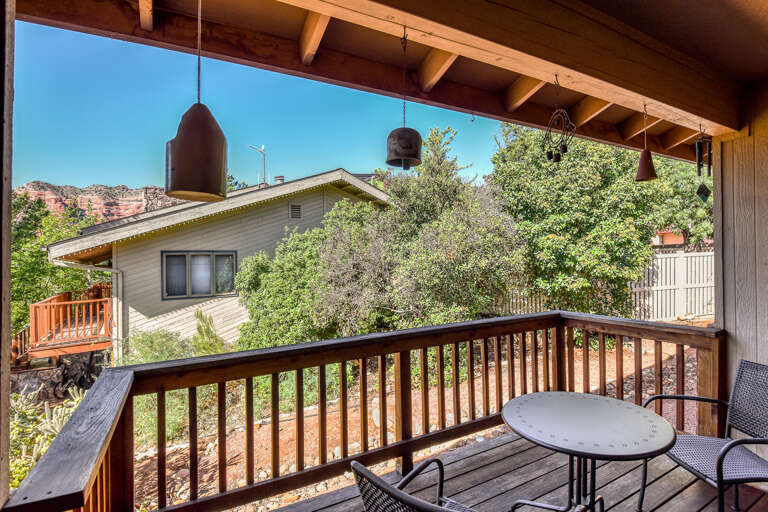 With nearly 300 days of sunshine a year in Sedona, our outdoor spaces are perfect for relaxation. With nearly 300 days of sunshine a year in Sedona, our outdoor spaces are perfect for relaxation.