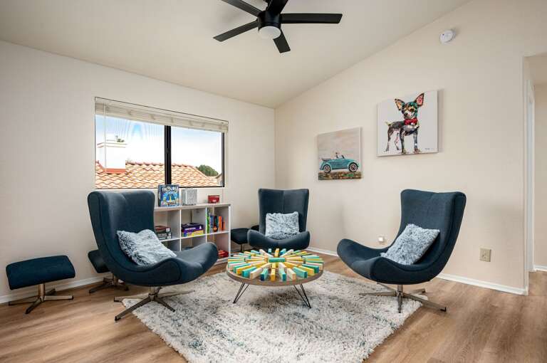 Child or teen hangout loft. Child or teen hangout loft.