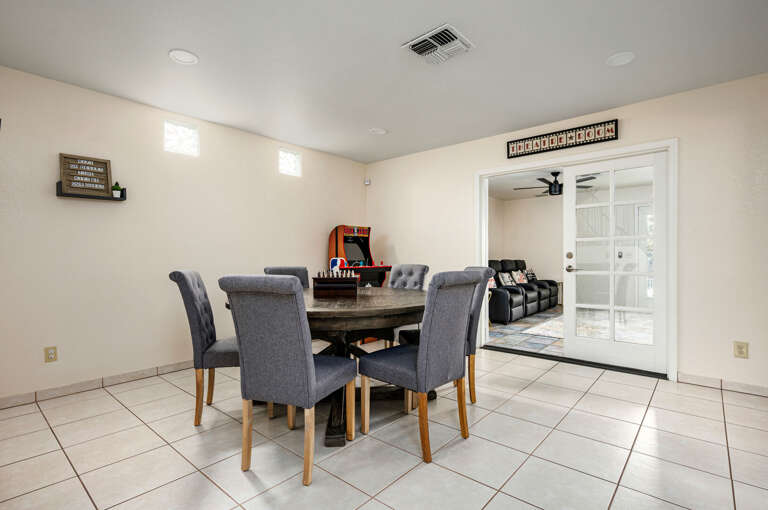 Poker Table and NBA Jam Arcade Game. Poker Table and NBA Jam Arcade Game.