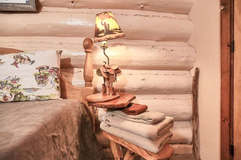 Historic Log Cabin Full of Charm: Step back in time with this beautifully preserved cabin, full of unique character and history.