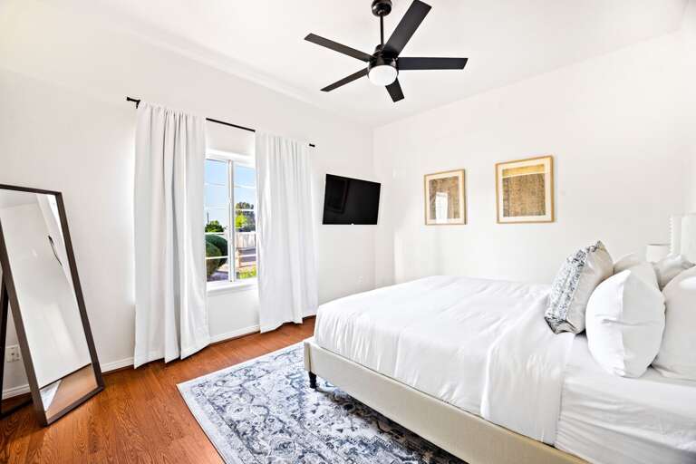 Bedroom Two w/ King Bed & TV Bedroom Two w/ King Bed & TV