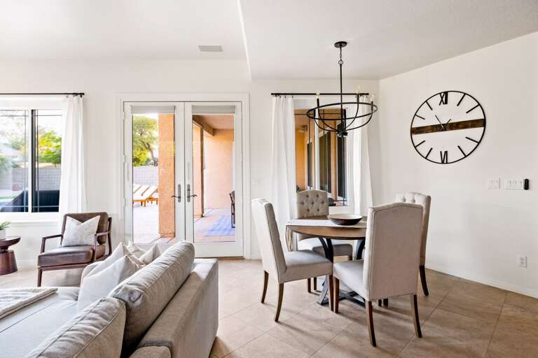 Breakfast Nook w/ Backyard in Background Breakfast Nook w/ Backyard in Background