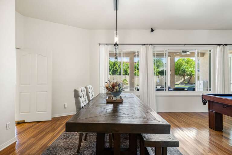 Dining Table w/ Seating for 8