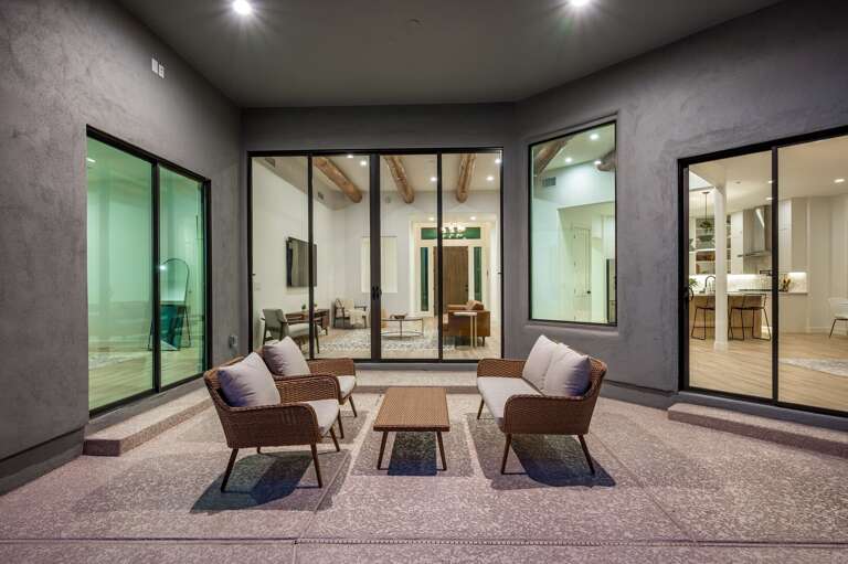 Outdoor seating. Outdoor seating.