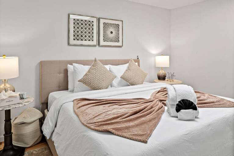 Bedroom Three w/ King Bed Bedroom Three w/ King Bed