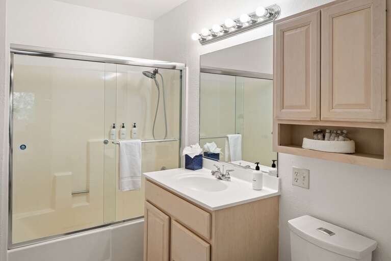 Full Bathroom w/ Tub-Shower Combo Full Bathroom w/ Tub-Shower Combo