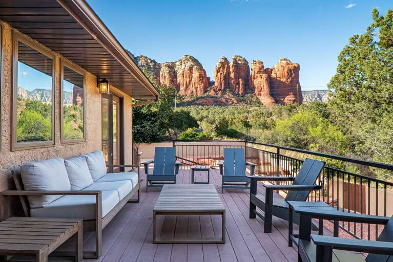 Outdoor Seating Area w/ Excellent Views Outdoor Seating Area w/ Excellent Views