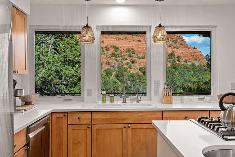 Views From Kitchen Area Views From Kitchen Area