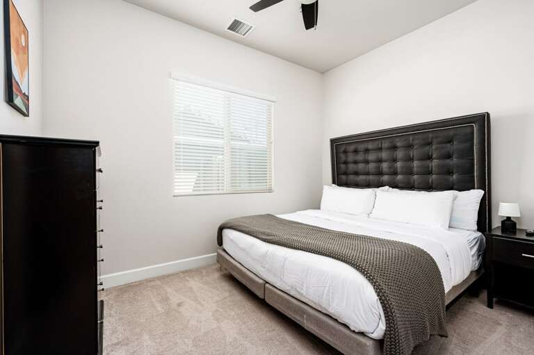 Bedroom three with large King bed. Bedroom three with large King bed.