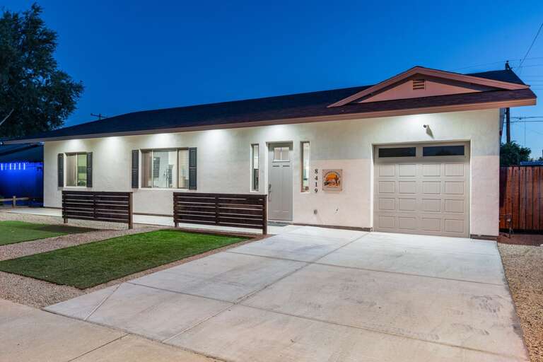 Spacious Driveway & Private Garage