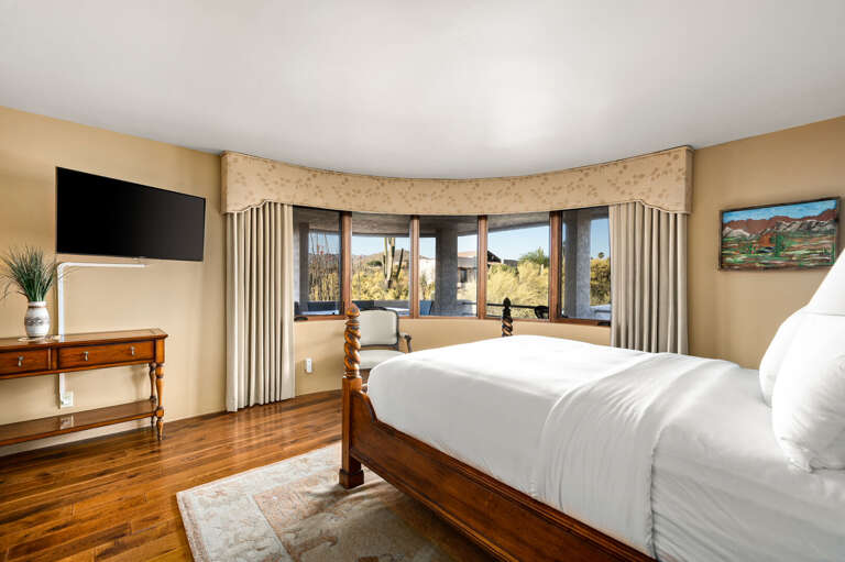 Bedroom Two w/ Queen Bed & TV