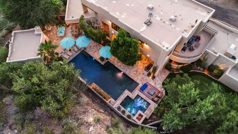 Aerial Photo of The Happy Roadrunner Aerial Photo of The Happy Roadrunner