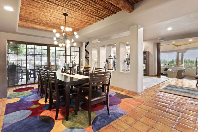 Formal Dining Table w/ Seating for 10 + 6 at Breakfast Nook Table Formal Dining Table w/ Seating for 10 + 6 at Breakfast Nook Table