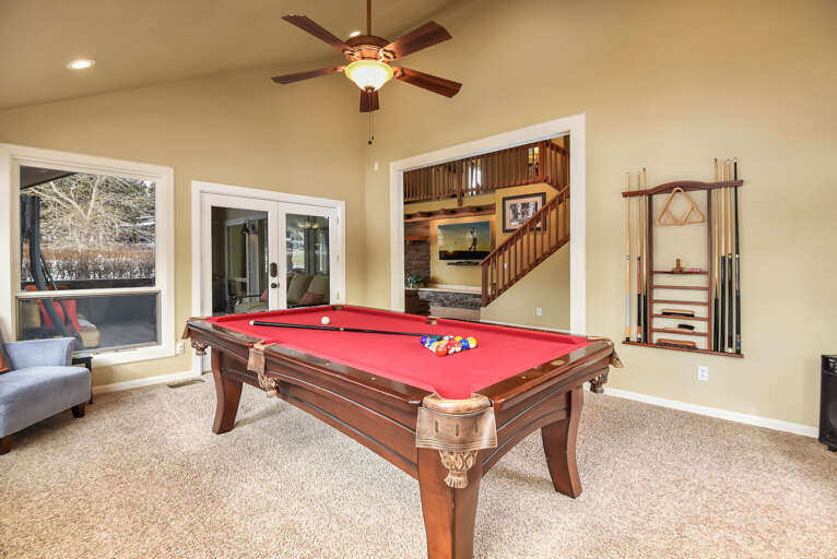 Pool table, fun for all ages! Pool table, fun for all ages!