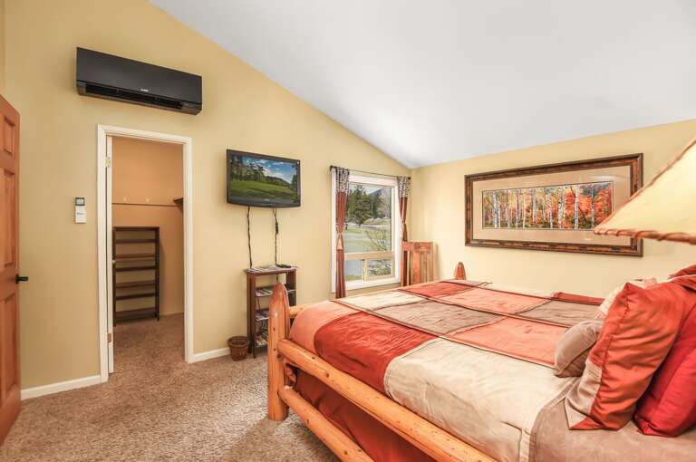 With Roku TV, closet, and peaceful golf course views With Roku TV, closet, and peaceful golf course views