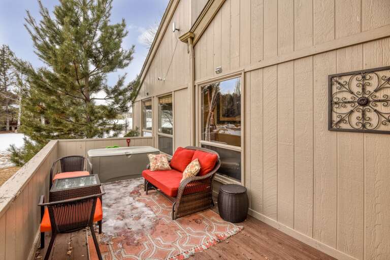 Step out to the back patio and soak in the serene views of the golf course. Step out to the back patio and soak in the serene views of the golf course.