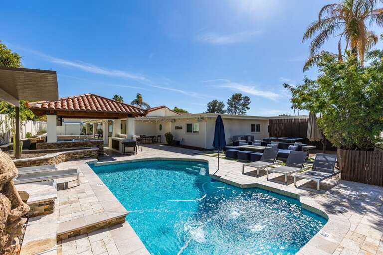 Swim or enjoy the hot tub, any time of the year! Swim or enjoy the hot tub, any time of the year!