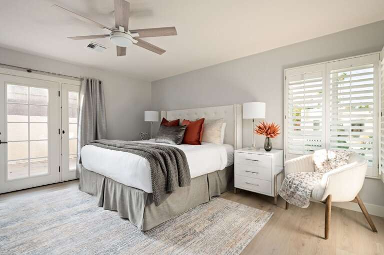 Private suite bedroom