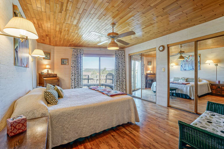 Spacious bedroom 2. Large room with closet, ceiling fan for extra comfort, and access to pa rivate balcony with views. Spacious bedroom 2. Large room with closet, ceiling fan for extra comfort, and access to pa rivate balcony with views.