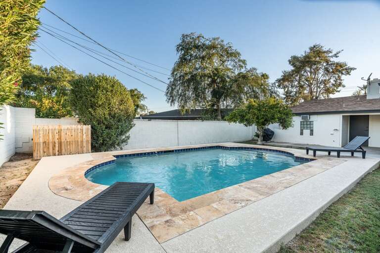 Enjoy soaking up the sun by the pool!