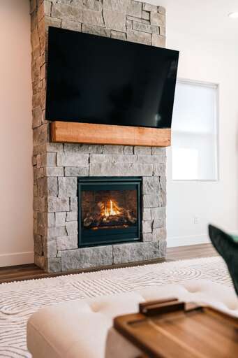 Beautiful Modern Fireplace