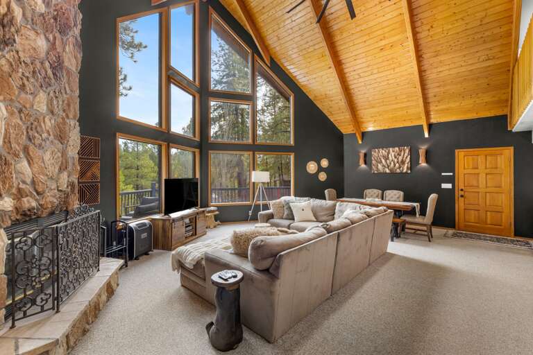 Gorgeous floor to ceiling windows