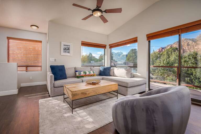 Escape to your casita retreat, where stunning red rock views and sun-filled spaces create the perfect place to unwind.
