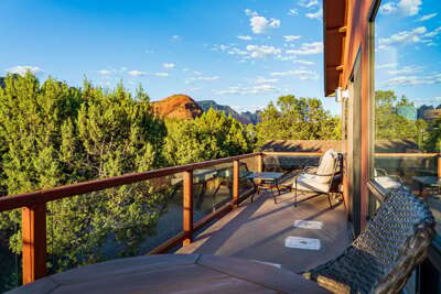 Great Views From Outdoor Seating Area