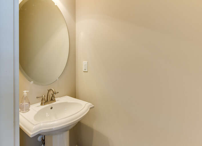 Downstairs Powder Room Downstairs Powder Room