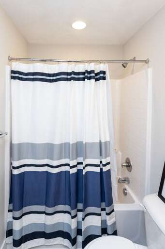 Shower on third floor for bunk bed room Shower on third floor for bunk bed room