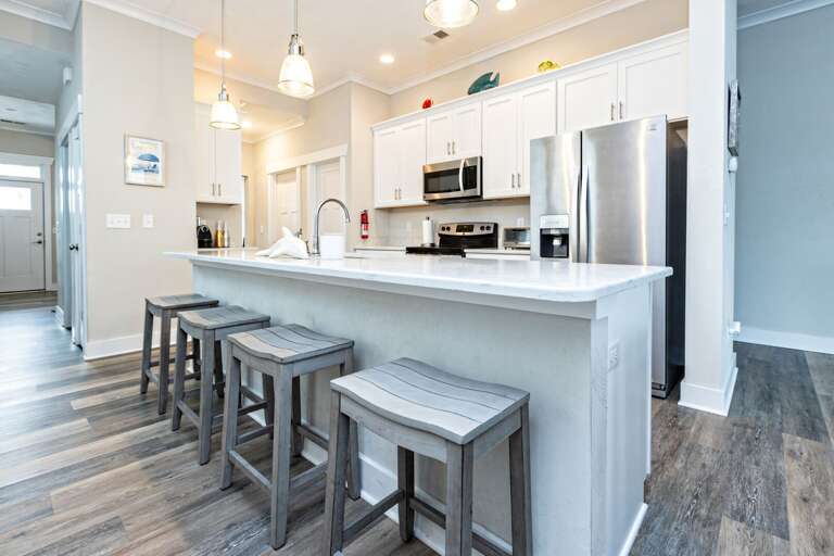 Stools in kitchen Stools in kitchen