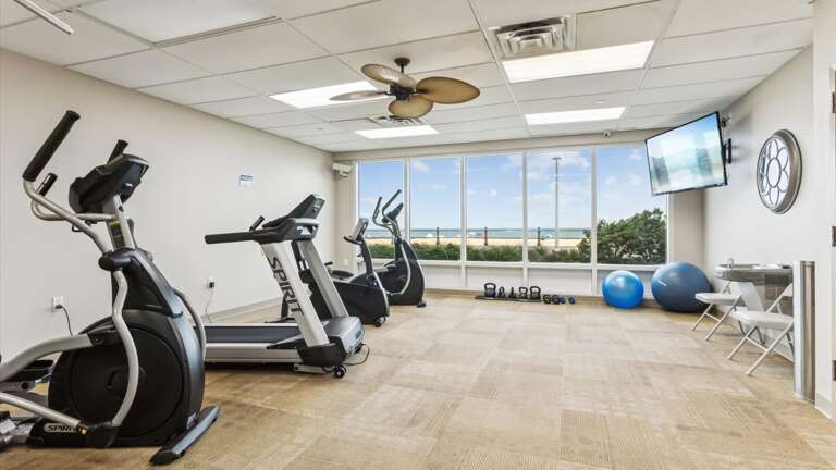 Full access to the onsite gym inside the complex.