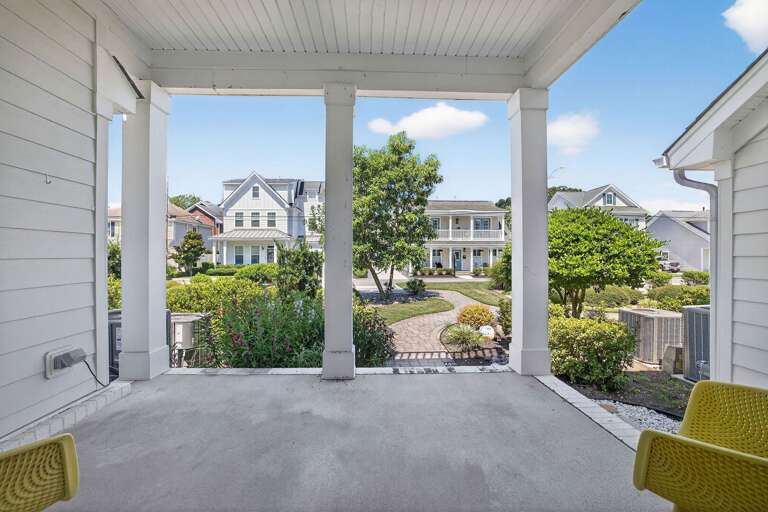 Back porch, main entry is here.