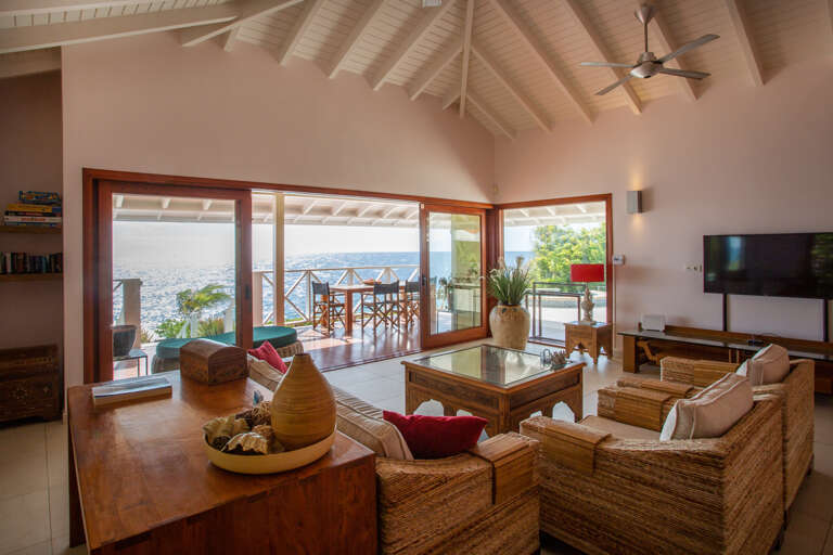 The sitting room villa in curacao